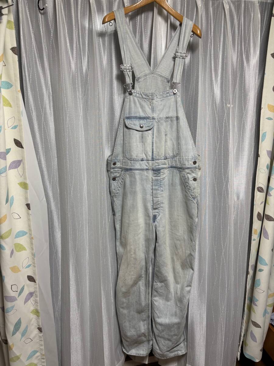 Nitraid オーバーオール L ナイトレイド デニム オールインワン拍卖