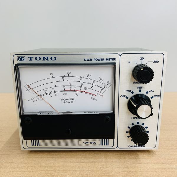 【ジャンク品】ASW-180G TONO パワーメーター※2400010556661拍卖