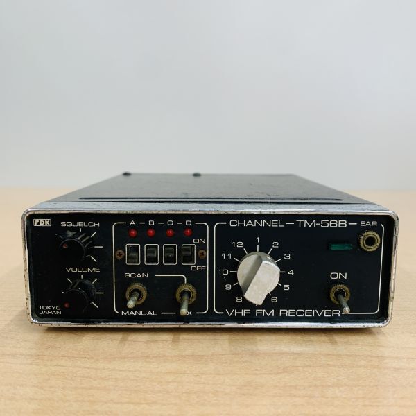 【ジャンク品】TM-56B ALPHA VHF FM 受信機※2400010556708拍卖