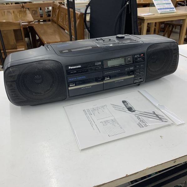 【ジャンク品】ラジカセ RX-DT70 Panasonic ※2400010560682拍卖