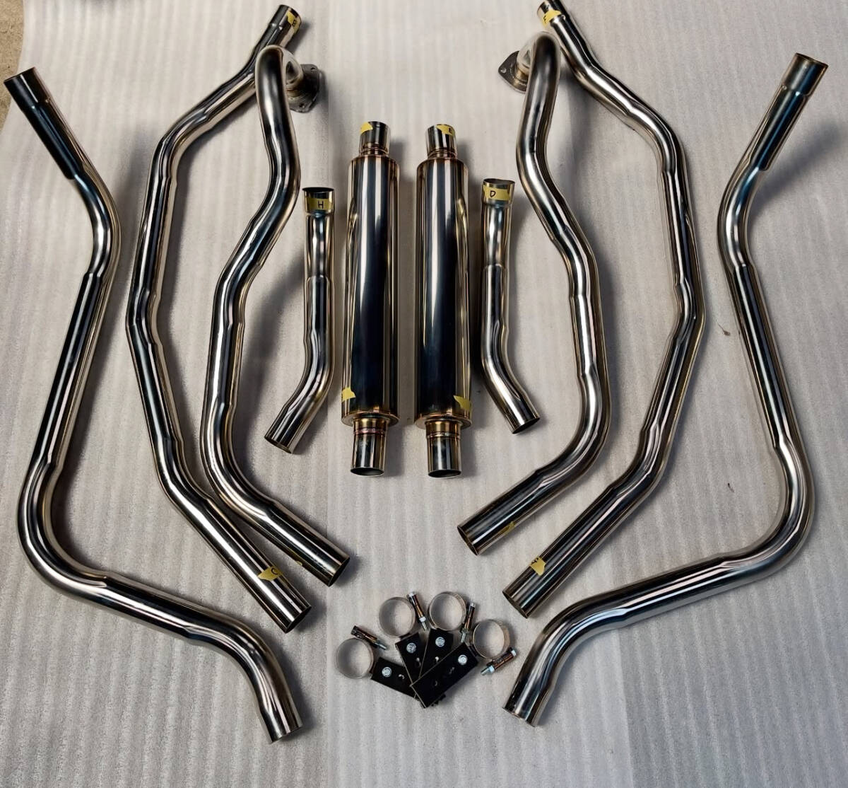 59y~64y シボレーインパラ ステンレスマフラー スタンダード ローライダー ハイドロ拍卖