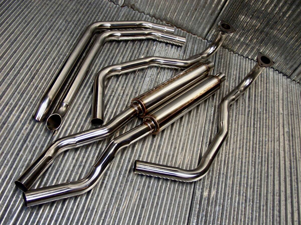 即決!シボレーインパラ1959y~1964y ステンレスサイドマフラー ローライダー拍卖