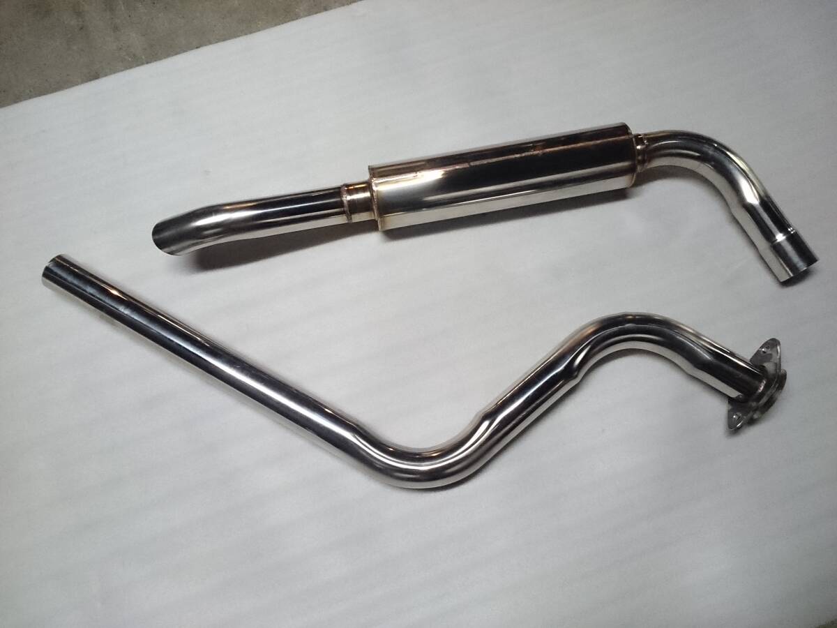 新品キャデラックブロアム~93年用ステンレスマフラー ローライダー拍卖