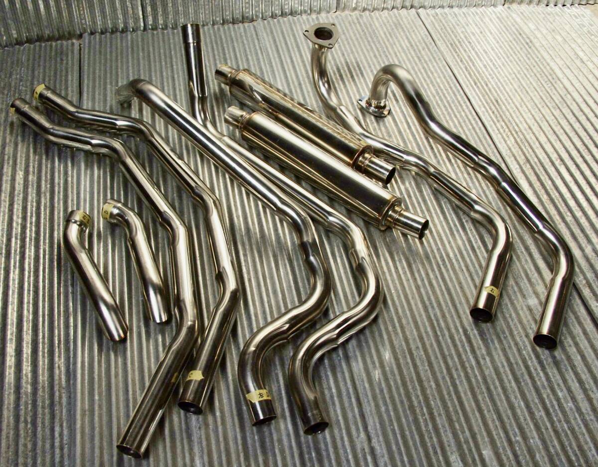 シボレーインパラ 59〜64 impala ステンレスマフラー ford9用 ローライダー ハイドロ拍卖