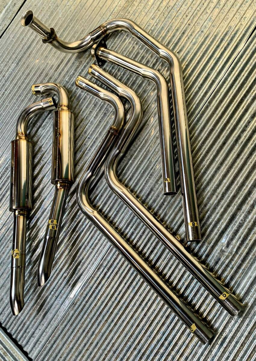 ~93キャデラック ブロアム フルデュアルステンレスマフラー リアサイド出し ローライダー 拍卖