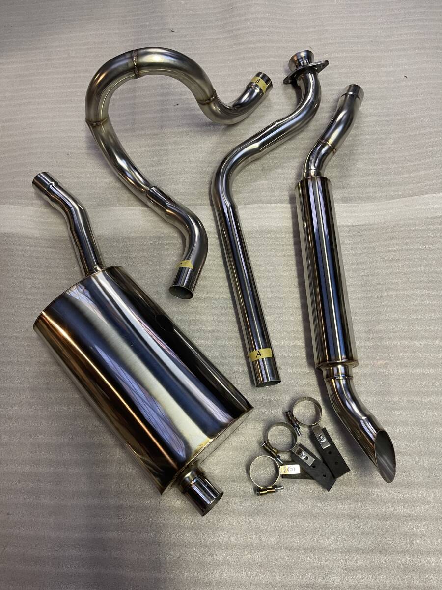 キャデラック ブロアム 〜93年用 ステンレスマフラー 57パイ ローライダー 角ブロ ハイドロ拍卖