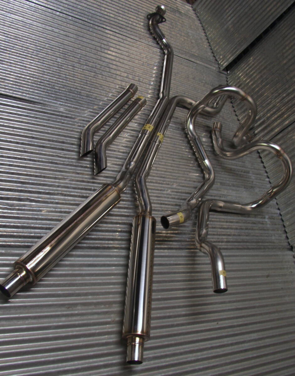 新品キャデラックビッグボディブロアム94~96年用ステンレスマフラー ローライダー拍卖