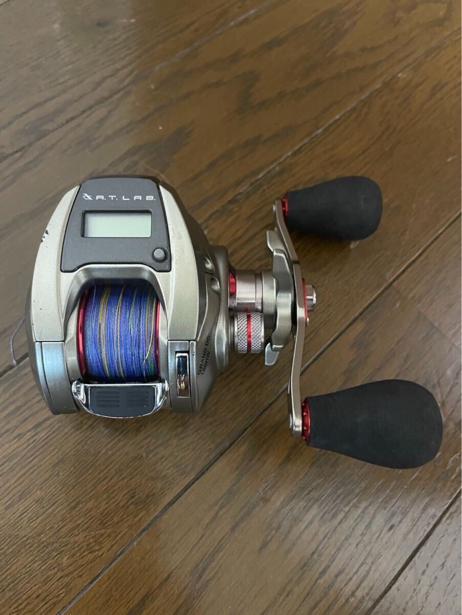 A.T.LAB. エーティーラボ GRAND DG 150HW カウンター付き ベイトリール拍卖