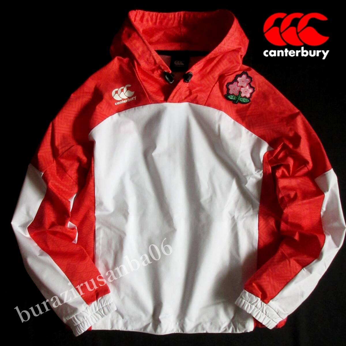 メンズ M 未使用 定価13,200円 カンタベリー ラグビー日本代表 オフィシャルライセンス JAPAN アールプラス デュアルフーディ RW73106JH拍卖