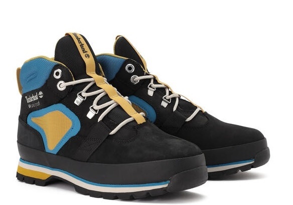 定価20900円 新品正規品 ティンバーランド 防水 トレッキングブーツ ユーロハイカー ウォータープルーフ ミッドハイカー 黒 28㎝ 3Eワイド拍卖