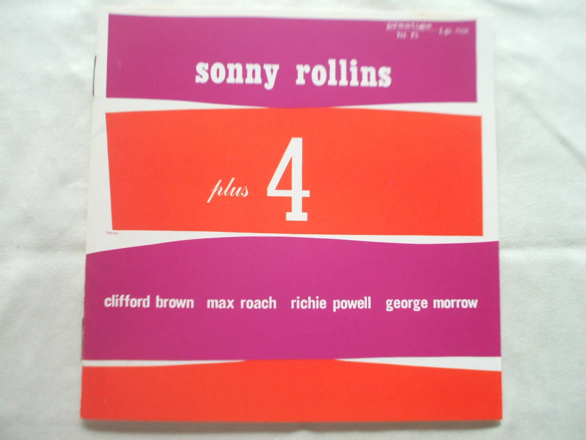 SONNY ROLLINS Sonny Rollins Plus 4 クリフォード・ブラウン マックス・ローチとの熱演拍卖