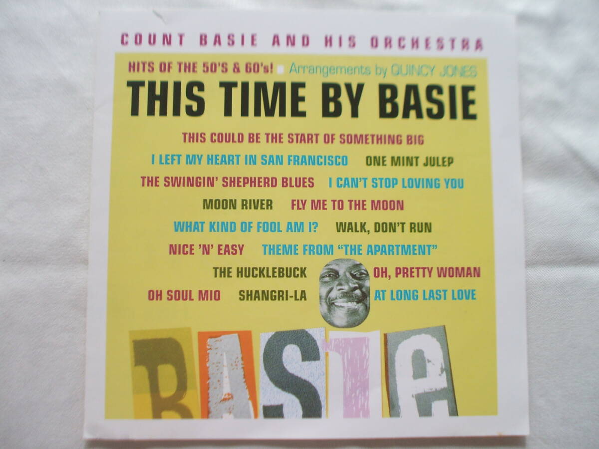 COUNT BASIE ORCHESTRA This Time By Basie  ポピュラー曲を重厚なブラスでふきまくる拍卖