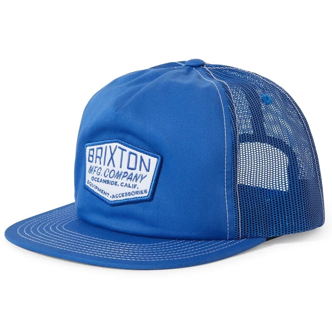 Brixton Coleson HP Trucker Hat Cap Royal/Royal キャップ拍卖