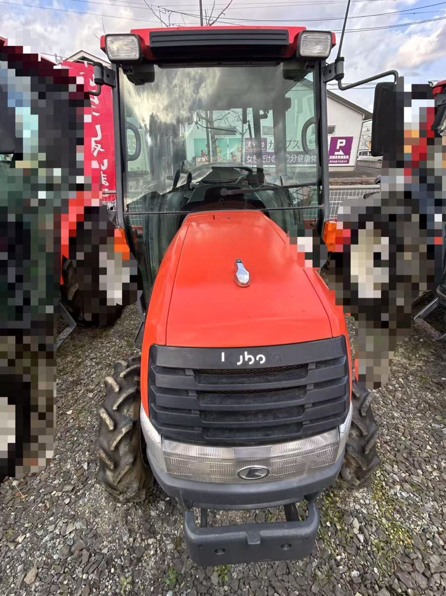 クボタ トラクター 4WD パワステ 農機具 キャビン付き 使用時間2540h 宮城県角田市発拍卖