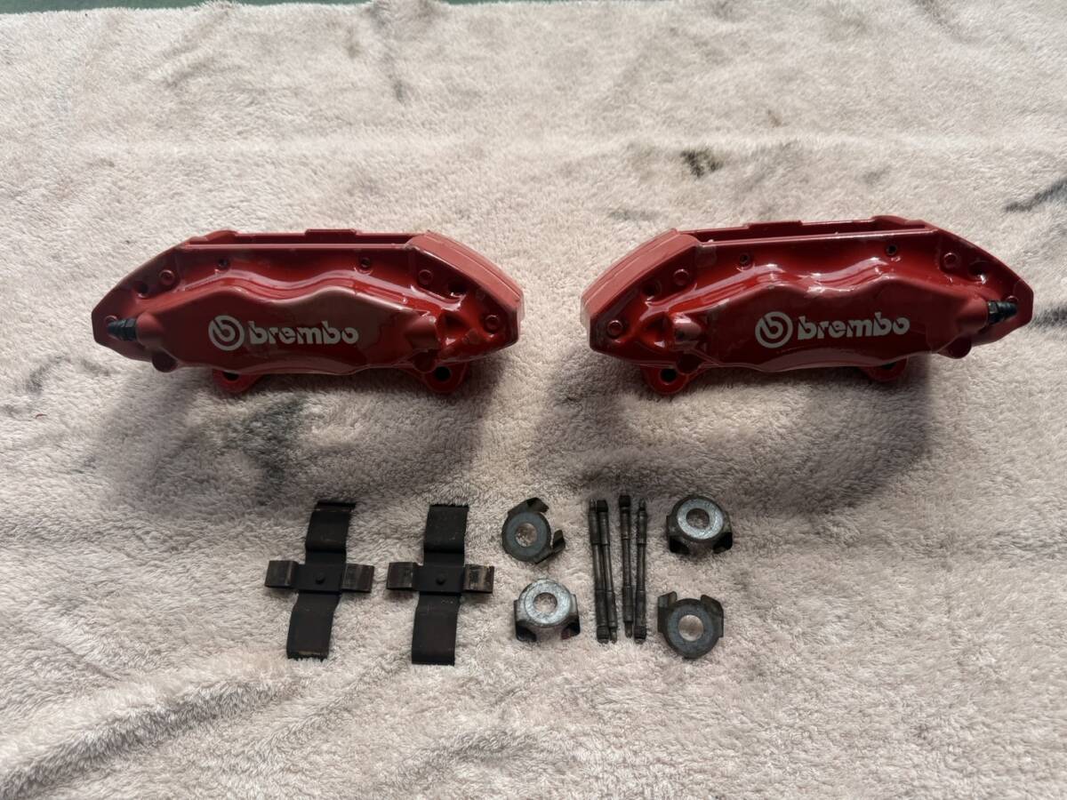 No.292 《オーバーホール済み》 DC5 インテグラ タイプR 純正 brembo ブレンボ フロント キャリパー 4POT 4ポット 左右拍卖