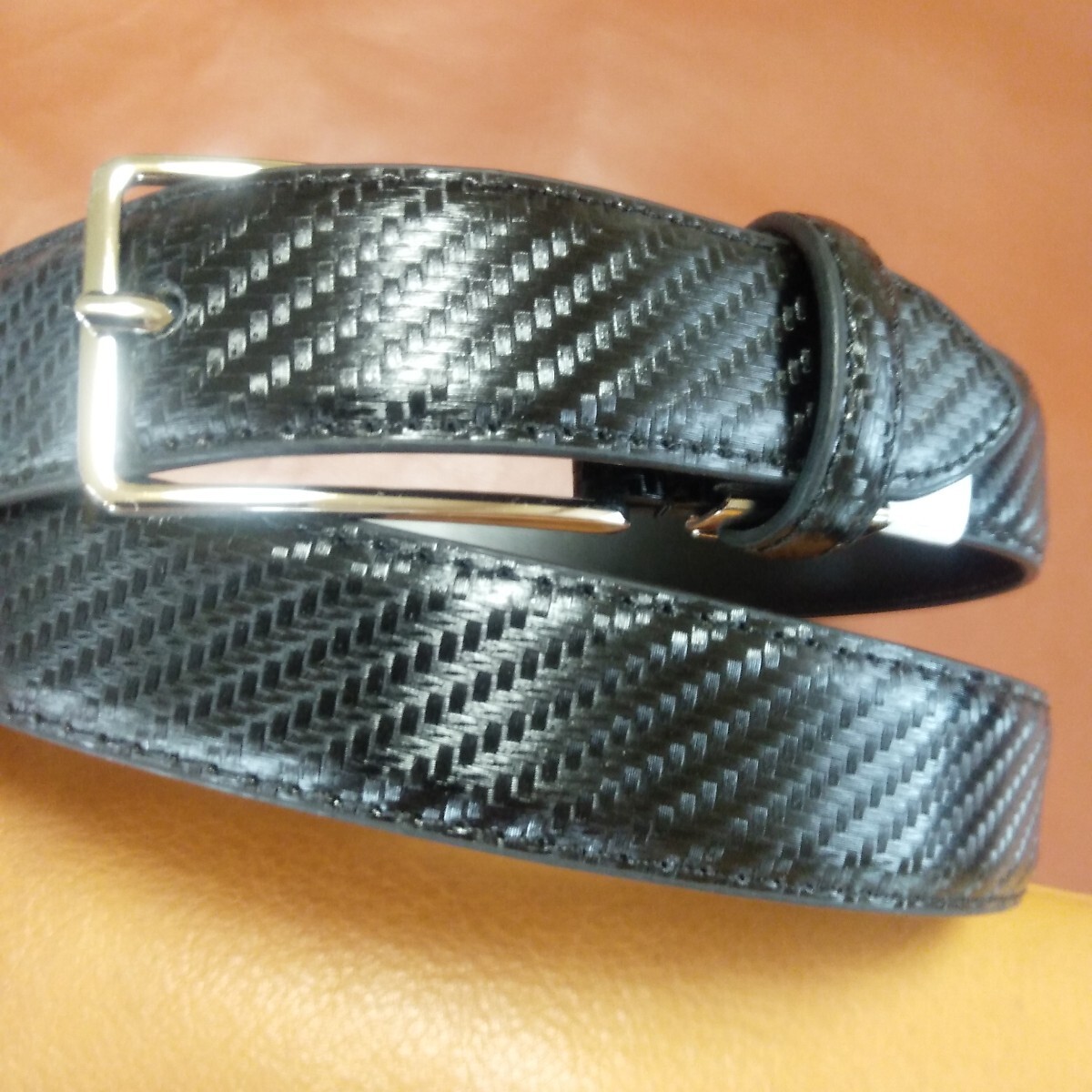 お薦め格安品(両面本革加工)新品牛革30㎜紳士メンズビジネスベルト(グラデーションタイプ)拍卖