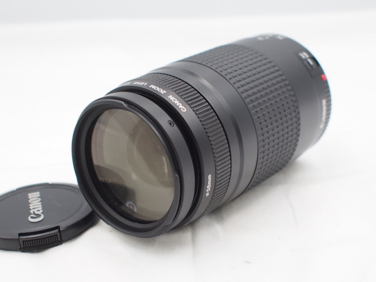 ★実用美品★ CANON キャノン CANON EF 75-300mm f4-5.6 II ★動作OK★ @a927拍卖