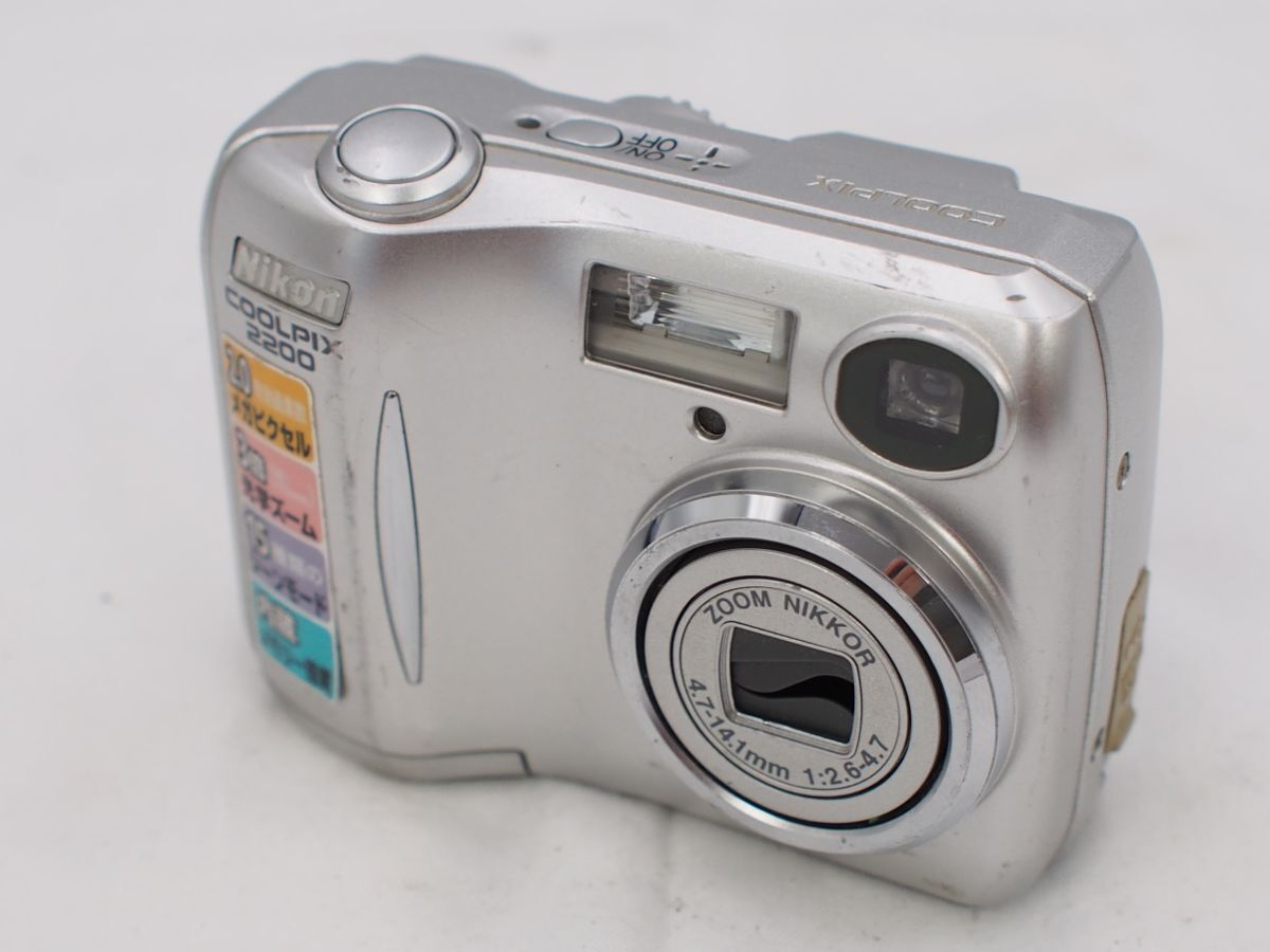★並品★ NIKON ニコン COOLPIX 2200 単三電池 ★動作OK★ @y728拍卖