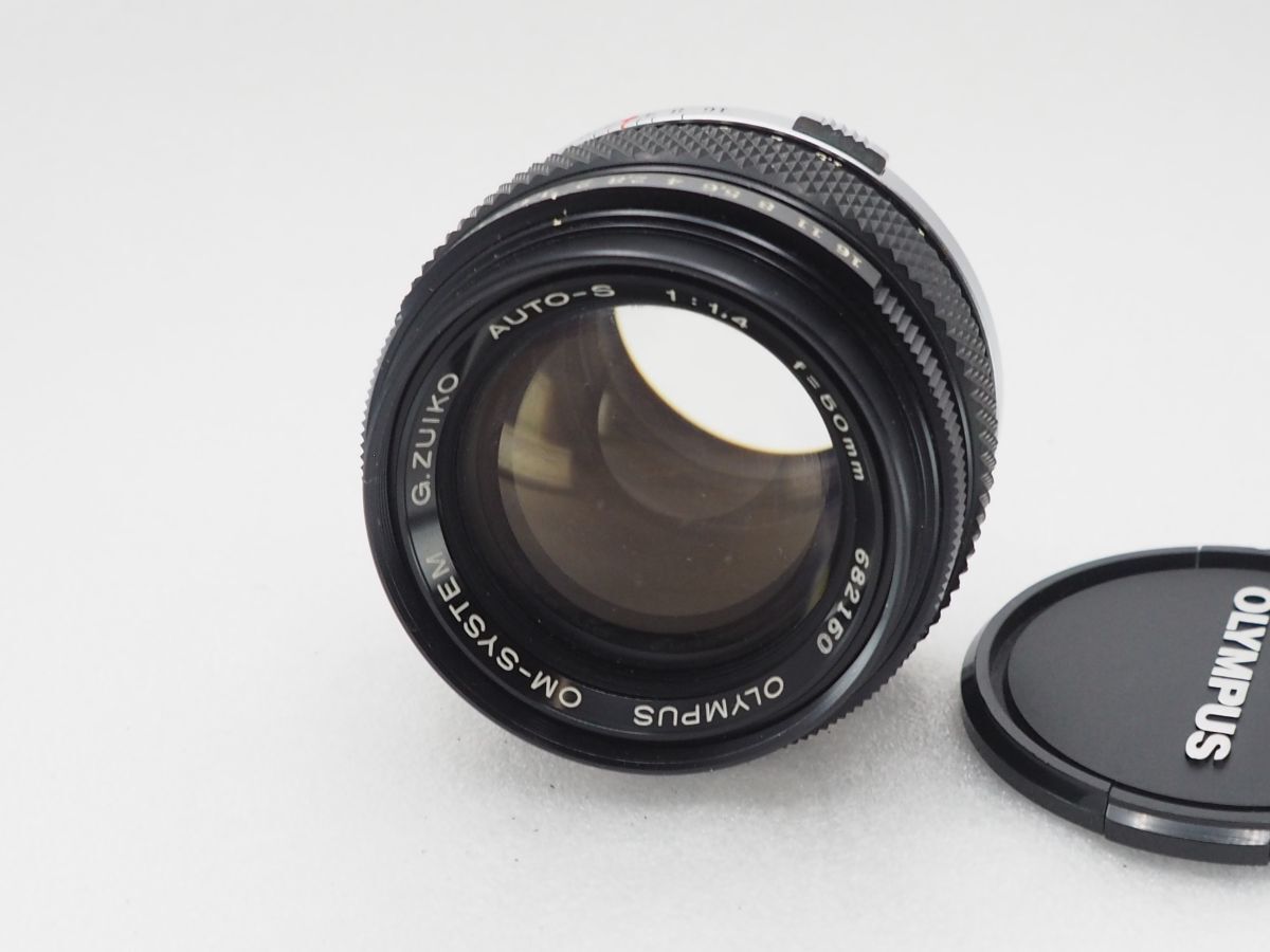 ★実用美品★ OLYMPUS オリンパス G.ZUIKO AUTO-S 50mm F1.4 ★動作OK★ @8051拍卖