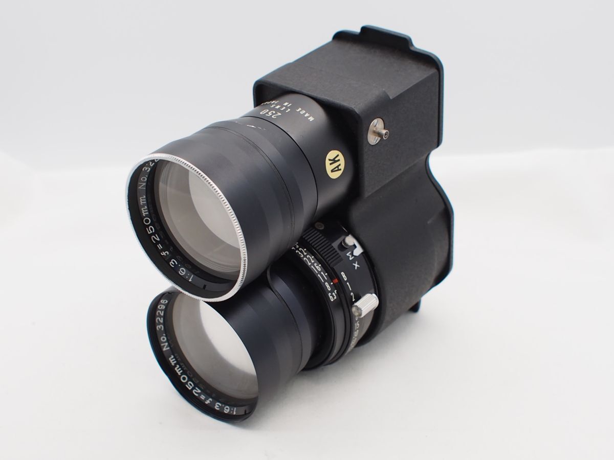 ★実用美品★ MAMIYA-SEKOR 250mm F6.3 ★シャッターOK、一部動作不具合あり★ @h484拍卖