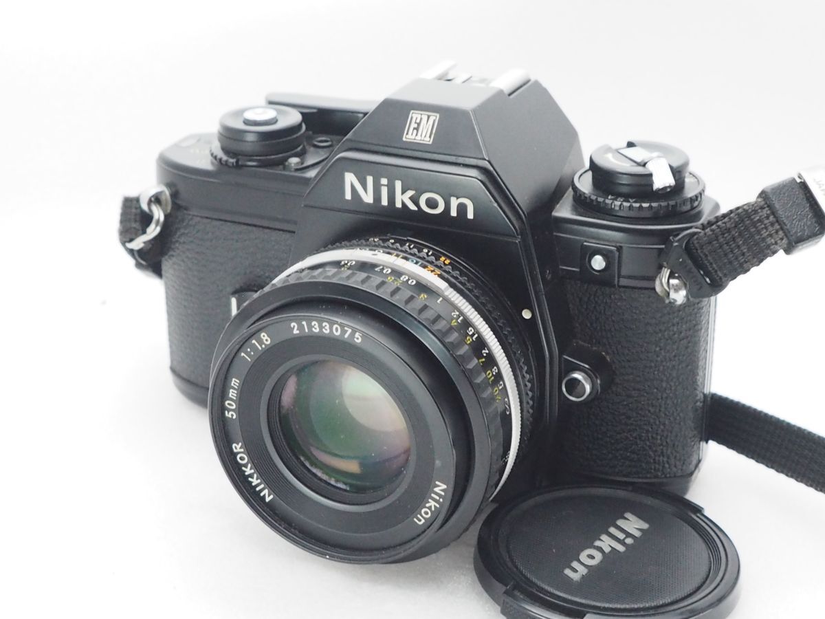★並品★ NIKON ニコン EM + Ai-S 50mm F1.8 ★動作OK★ @8286拍卖