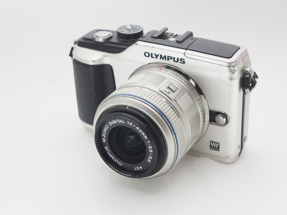 ★並品★ OLYMPUS オリンパス PEN E-PL2 + M.ZUIKO DIGITAL 14-42mm F3.5-5.6 II MSC ★動作OK★ @8285拍卖