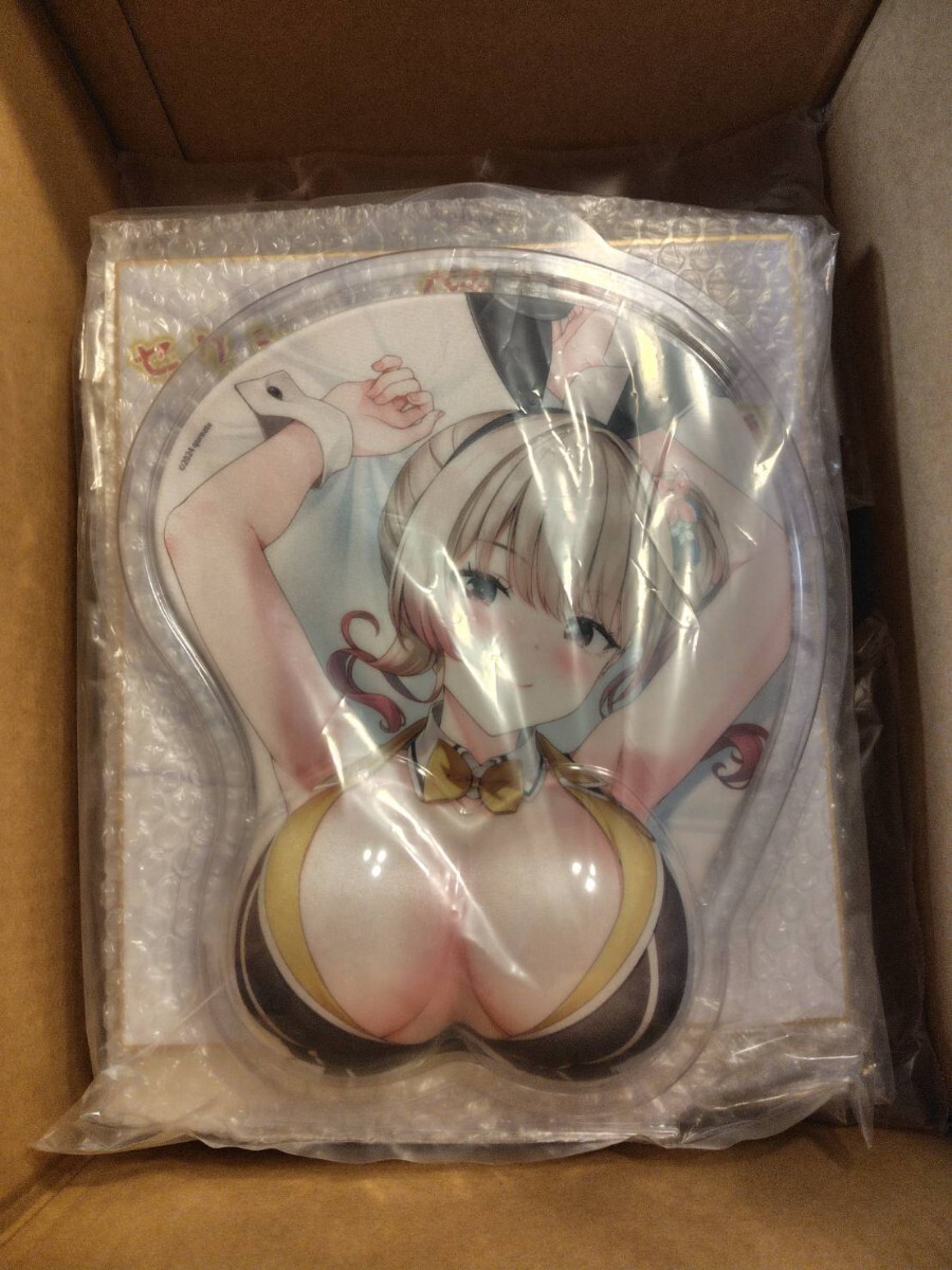 バニーガーデン おっぱいマウスパッド 凛 HS特典 色紙 ホビーストック バニーガーデンおっぱいマウスパッド 新品 バニーガーデン凛拍卖