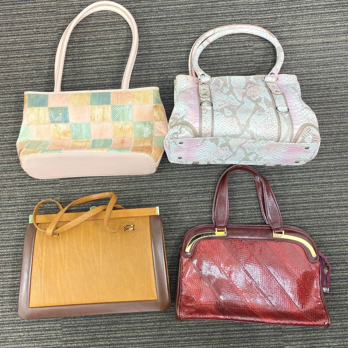 ●○9344-2 レザー系バッグまとめ KAZUE 伊多利屋 BSTOKYO Accent ハンドバッグ ショルダーバッグ○●拍卖