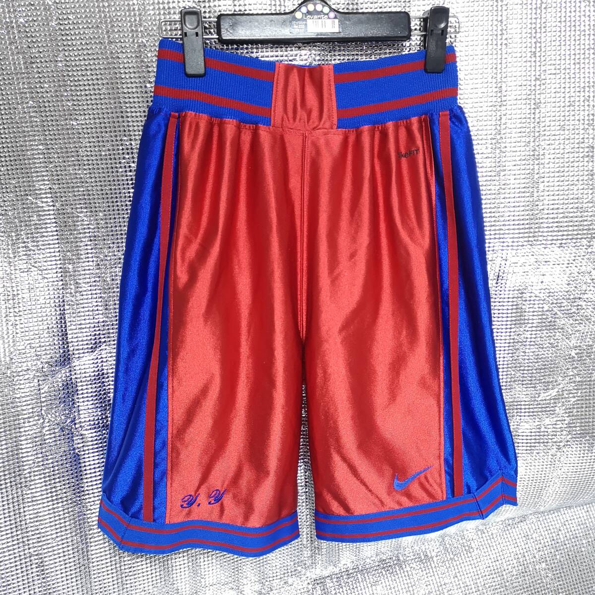バスケ部 バスパン ナイキ 光沢レッド×ブルー 717拍卖