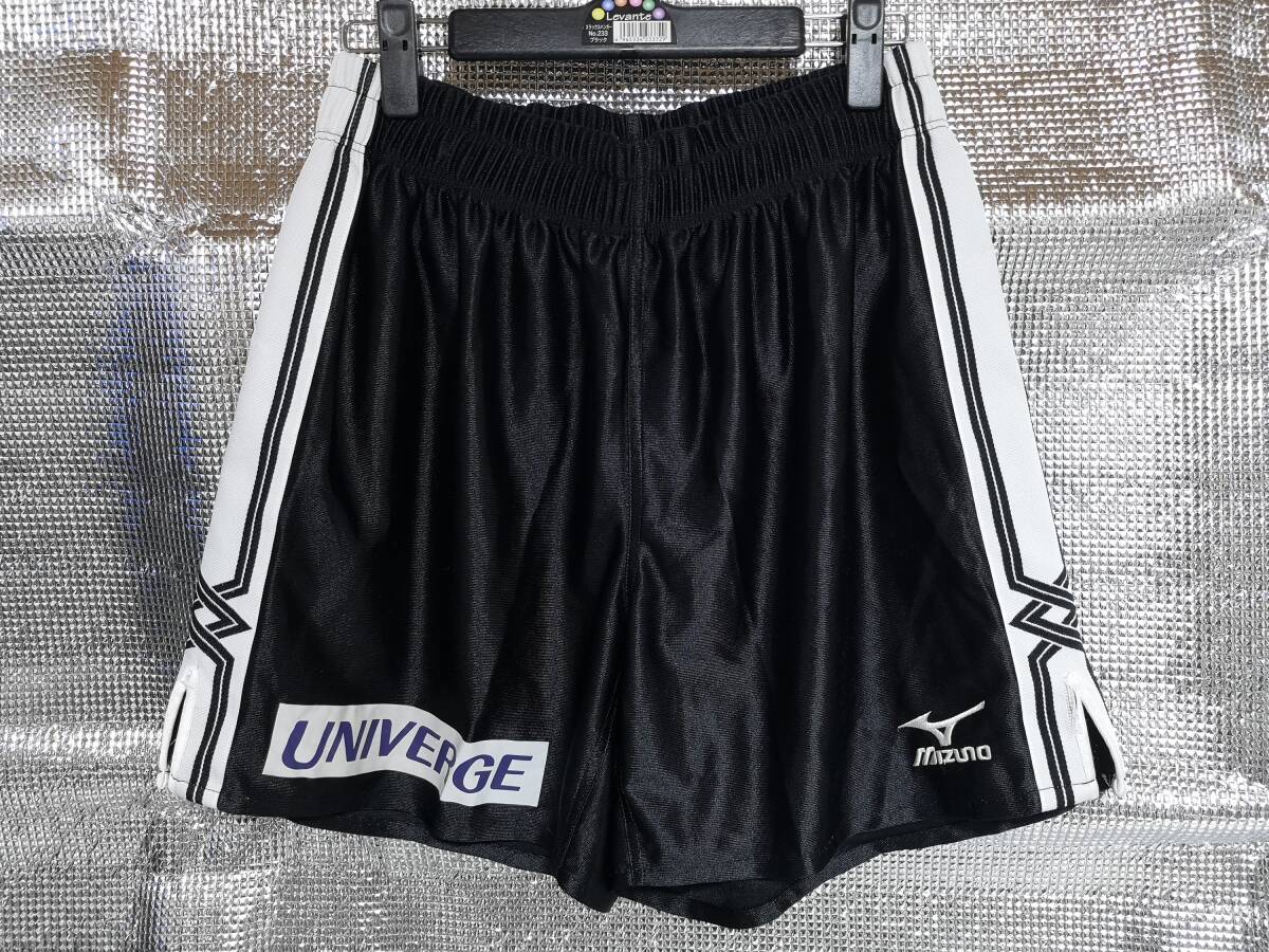 ミズノ MCライン サッカー パンツ 光沢ブラック O 448拍卖
