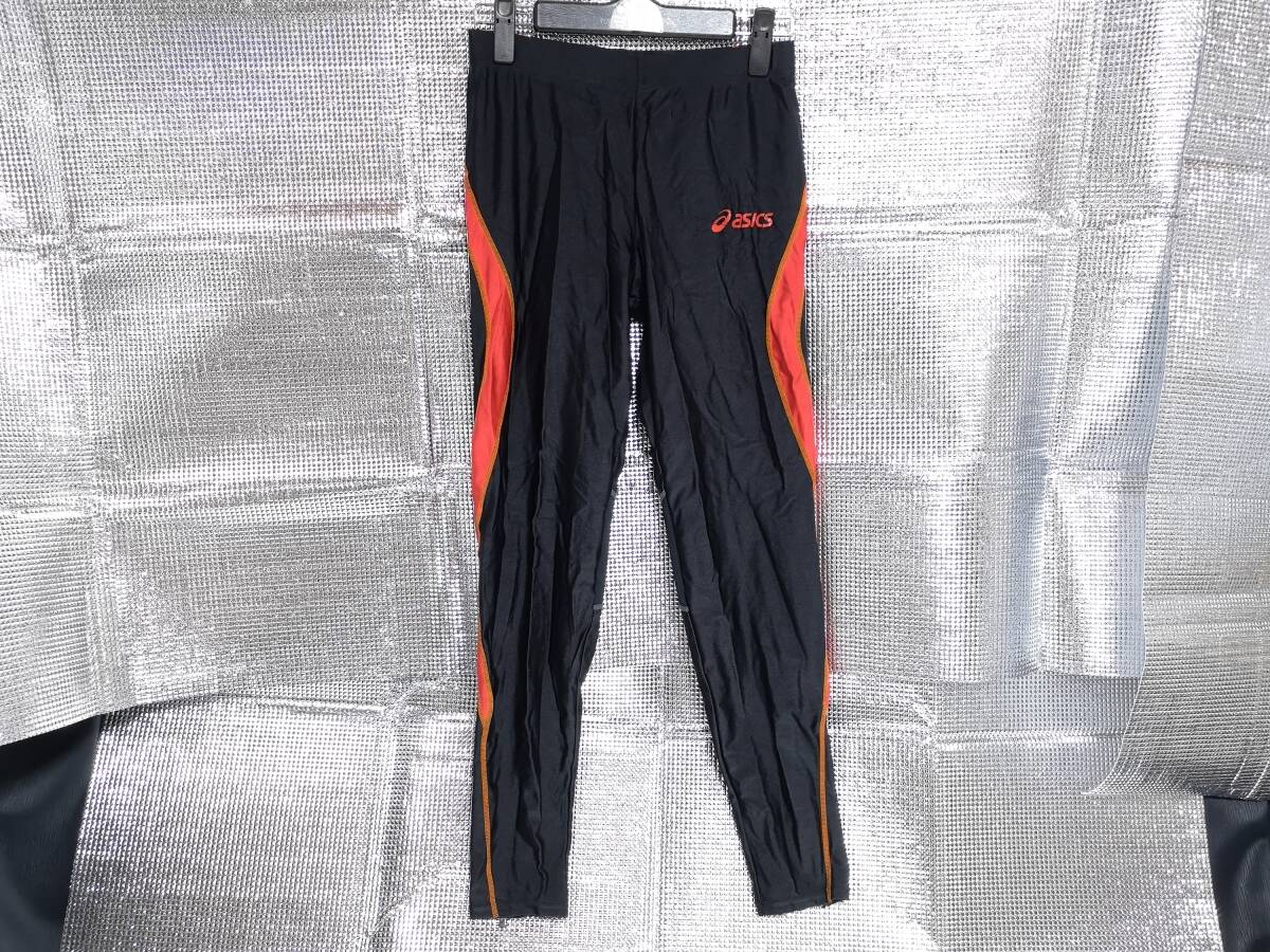 アシックス スパッツ コンプレッション ブラック O 486拍卖