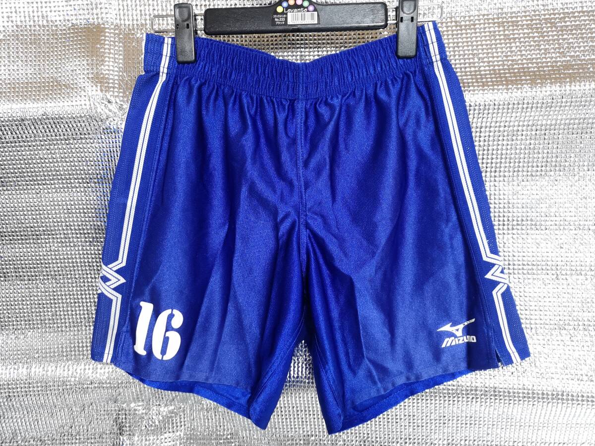ミズノ MCライン サッカーパンツ 150 ブルー No.16 526拍卖