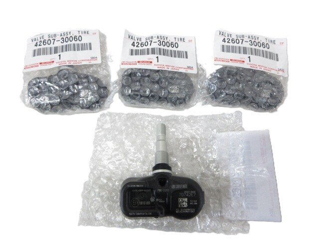 〇未使用 純正品 トヨタ レクサス IS LS カムリ 空気圧センサー TPMS タイヤプレッシャー センサー 42607-30060 PMV-C010 4個 (B00000A)拍卖