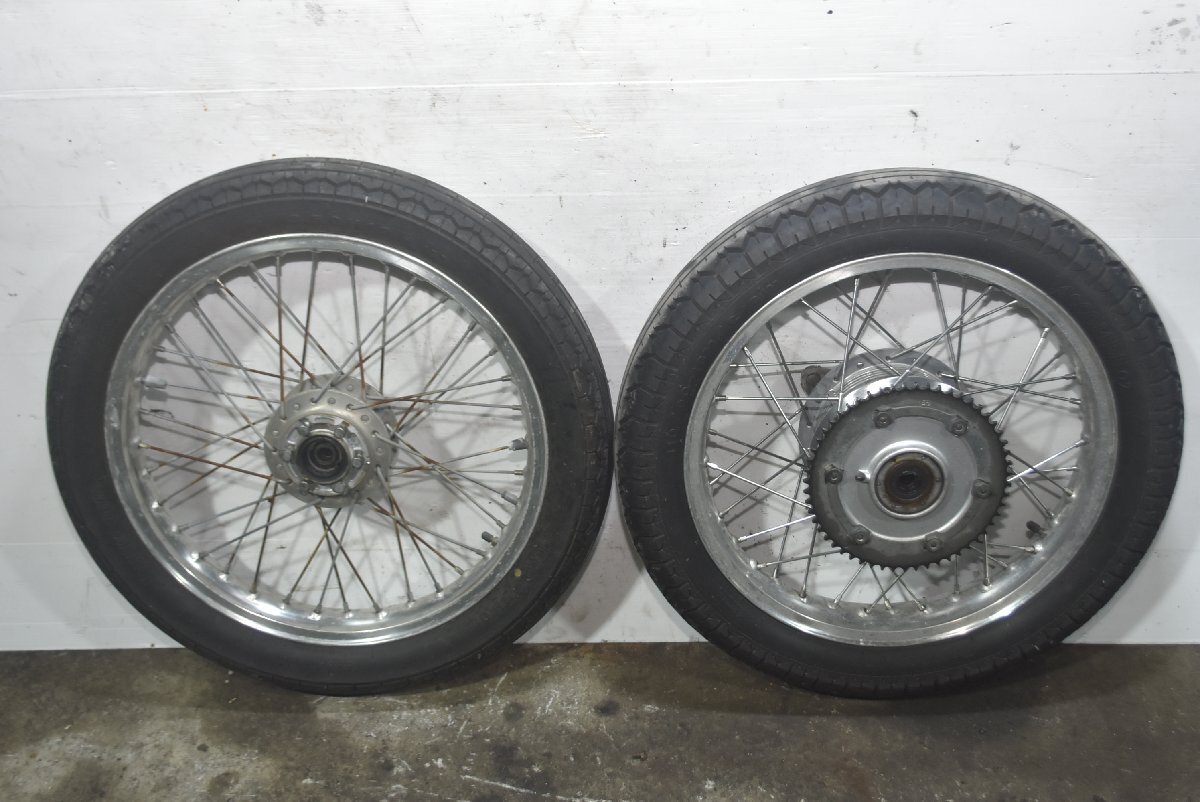 SR500 2J2 フロント リア ホイール 前後セット 2J2-2024** ヤマハ【Gx2】A-450拍卖