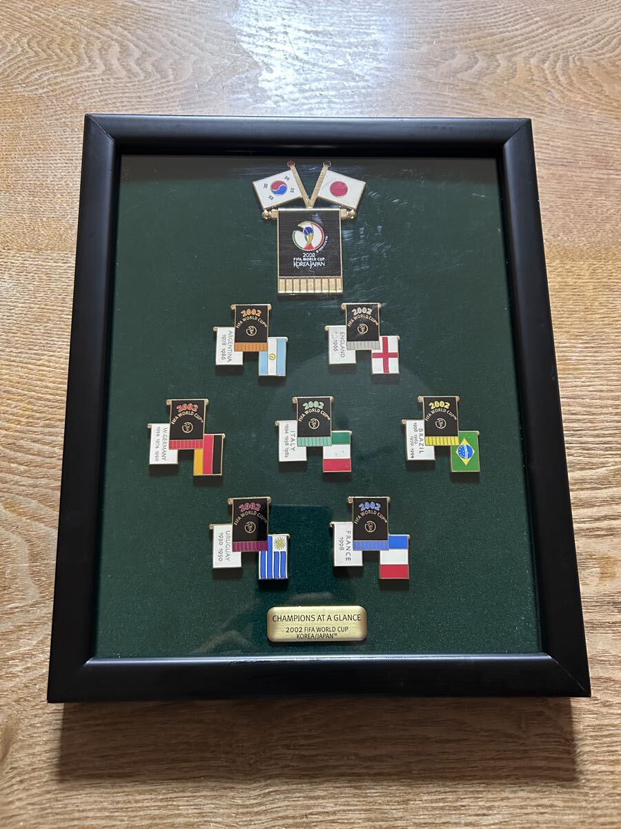 FIFA 日韓ワールドカップ 記念バッジ サッカー コレクション ピンズ ピンバッチ 2002年 拍卖