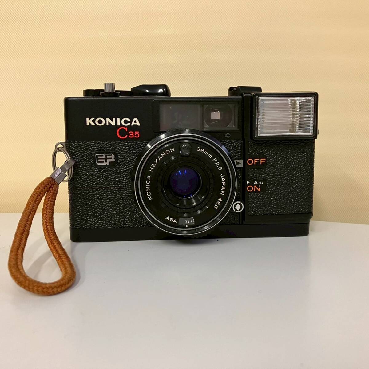 【あ157】KONICA カメラ C35 EF HEXANON 38mm F2.8 コニカ カメラ レンズ ジャンク 現状品拍卖