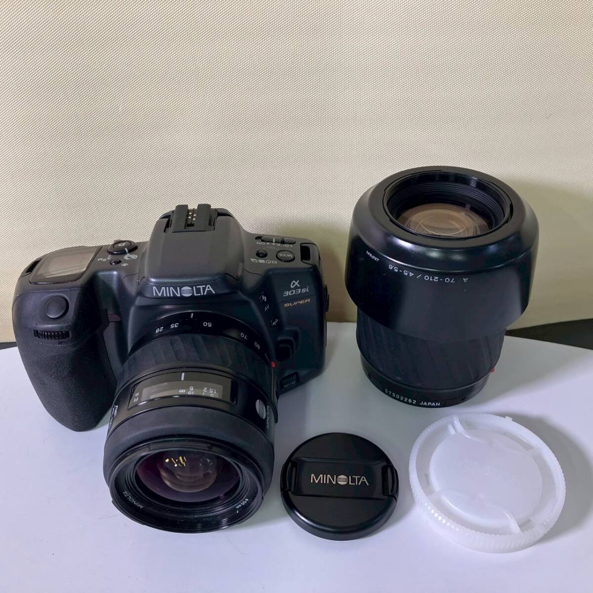 【あ170】MINOLTA 303si SUPER AF ZOOM 28-80mm F1.4-5.6 カメラ レンズ ジャンク 現状品 一眼レフカメラ デジタルカメラ拍卖