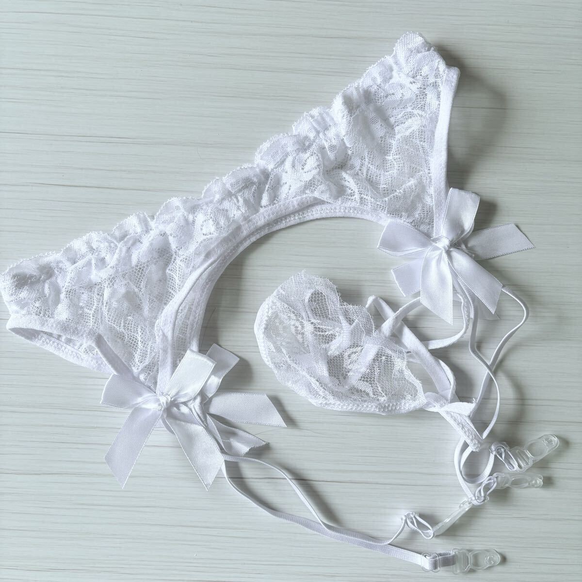 ガーターベルト セクシーランジェリー コスプレ 撮影 メイド ロリータ拍卖