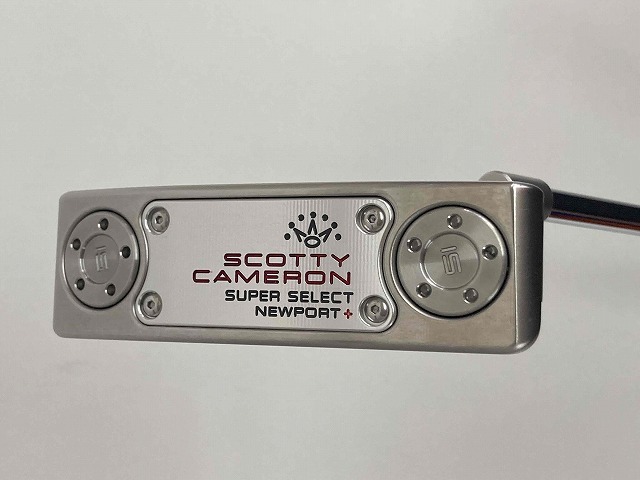 SCOTTY CAMERON/SUPER SELECT NEWPORT PLUS パター/34インチ拍卖