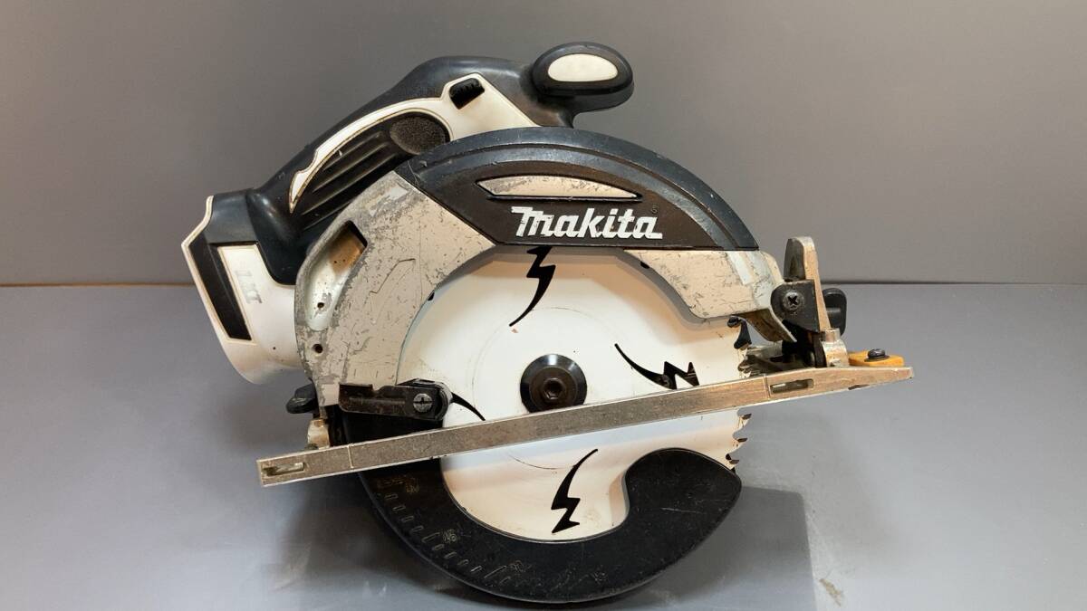 makita 18v 165mm充電式マルノコ HS630D 動作品 丸のこ 丸ノコ拍卖