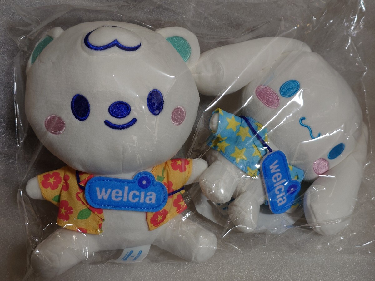 ウエルシア うえたん×シナモロールぬいぐるみ ペアセット A賞 非売品拍卖