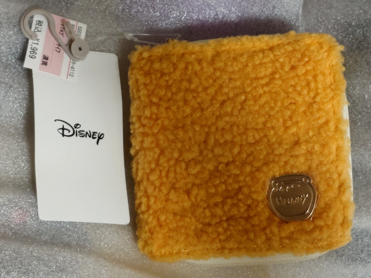 くまのプーさん もこもこ 財布 二つ折り財布拍卖