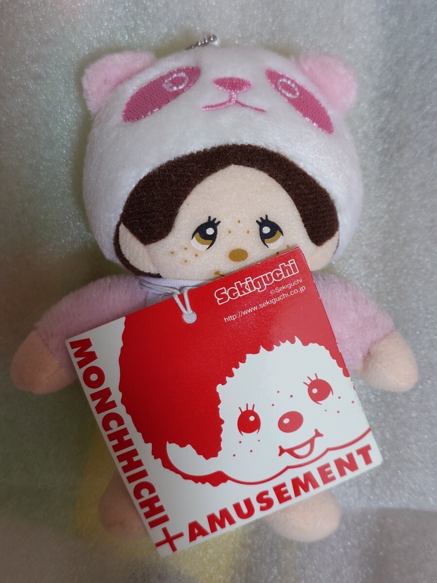 パンダモンチッチ マスコットボールチェーン ピンク セキグチ拍卖