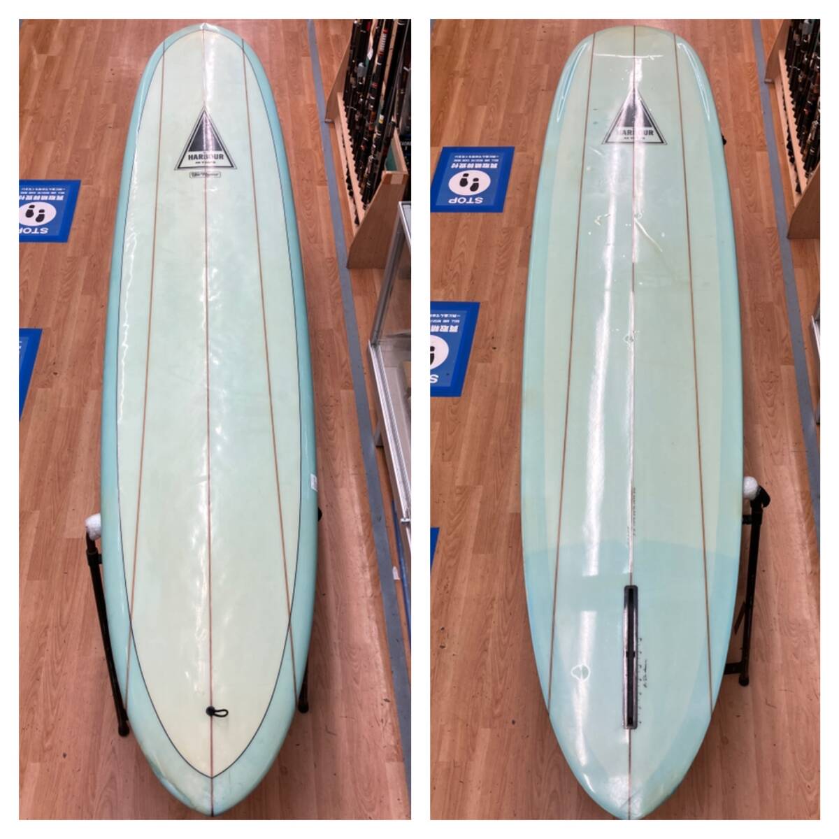 【自宅配送不可:営業所止】HARBOUR ハーバー The Rapier 9’2” サーフボード ロングボード シングルフィン 鎌倉大船拍卖