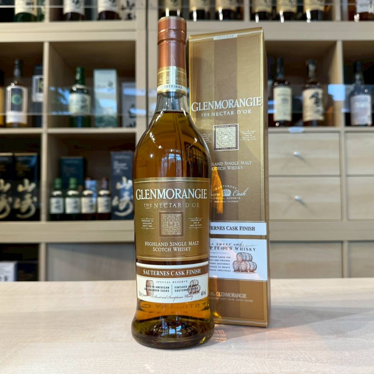 92052 GLENMORANGIE(グレンモーレンジ)12年 ネクタードール ソーテルヌ カスク 46% 700ml 箱付拍卖