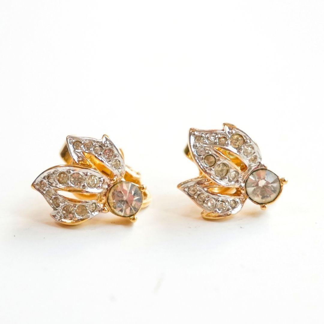 ニナリッチ フラワーストーン イヤリング拍卖