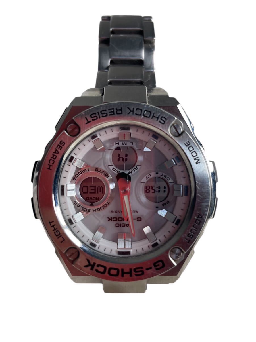 【美品】超人気モデル カシオ G-SHOCK GST-W110D アナログ 腕時計 CASIO カシオ G-SHOCK拍卖