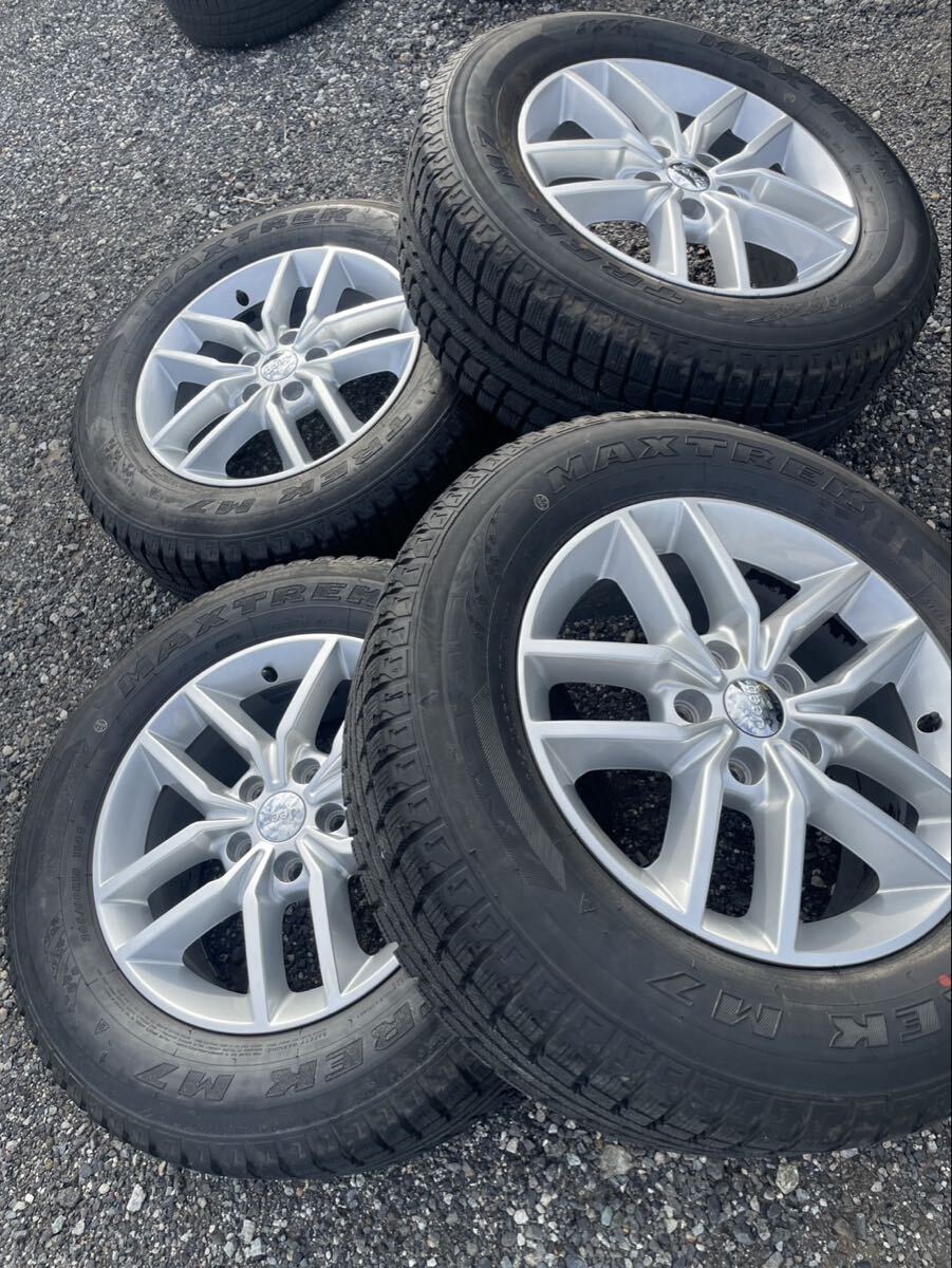 ジープ 純正 18in 8J +56.4 M M PCD127TREK M7 スポーツ 265/60R18スタッドレスホイールセット ラングラー グランドチェロキー5H拍卖