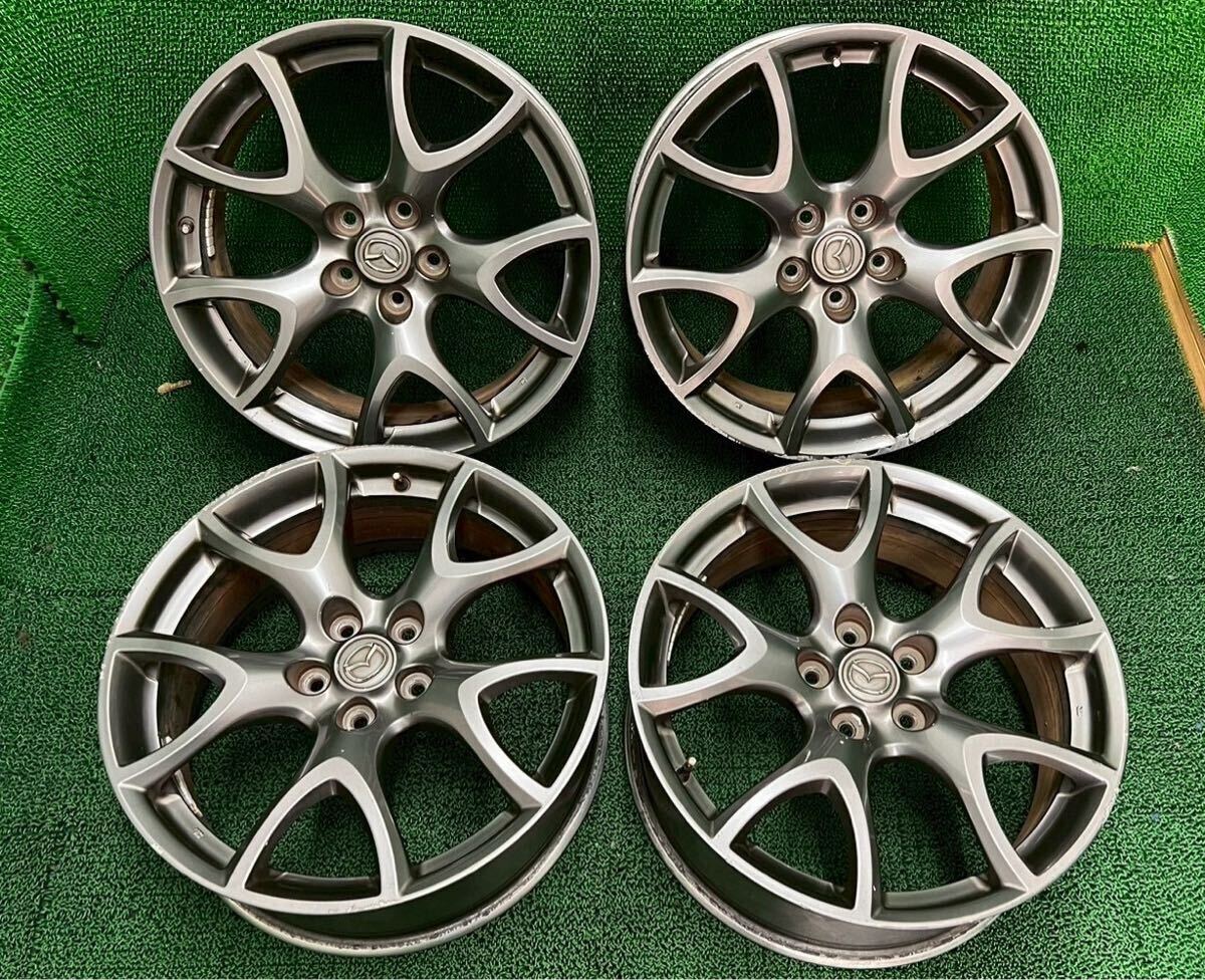 RX-8 後期 タイプRS 純正ホイール BBS製 鍛造 FORGED 19インチ 塗装も可能!  4本セット拍卖