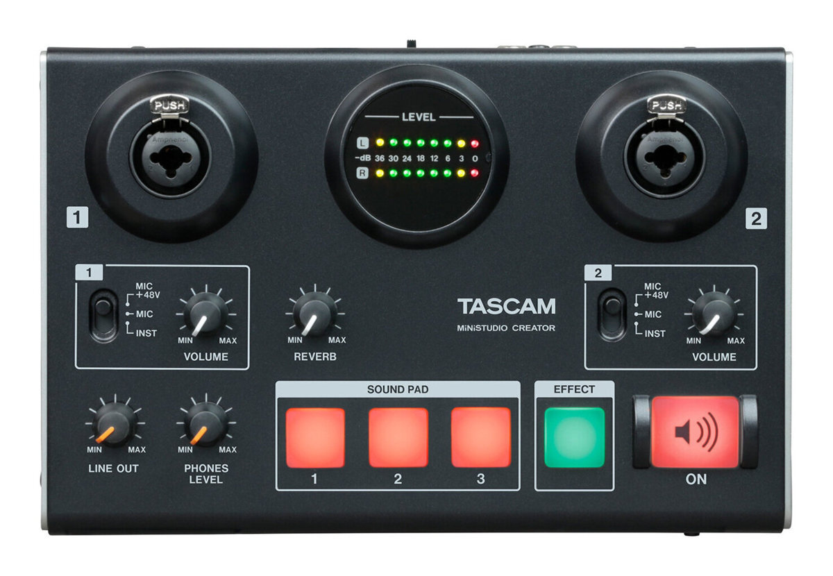 即決◆新品◆送料無料TASCAM US-42B MiNiSTUDIO CREATOR USBオーディオインターフェース拍卖